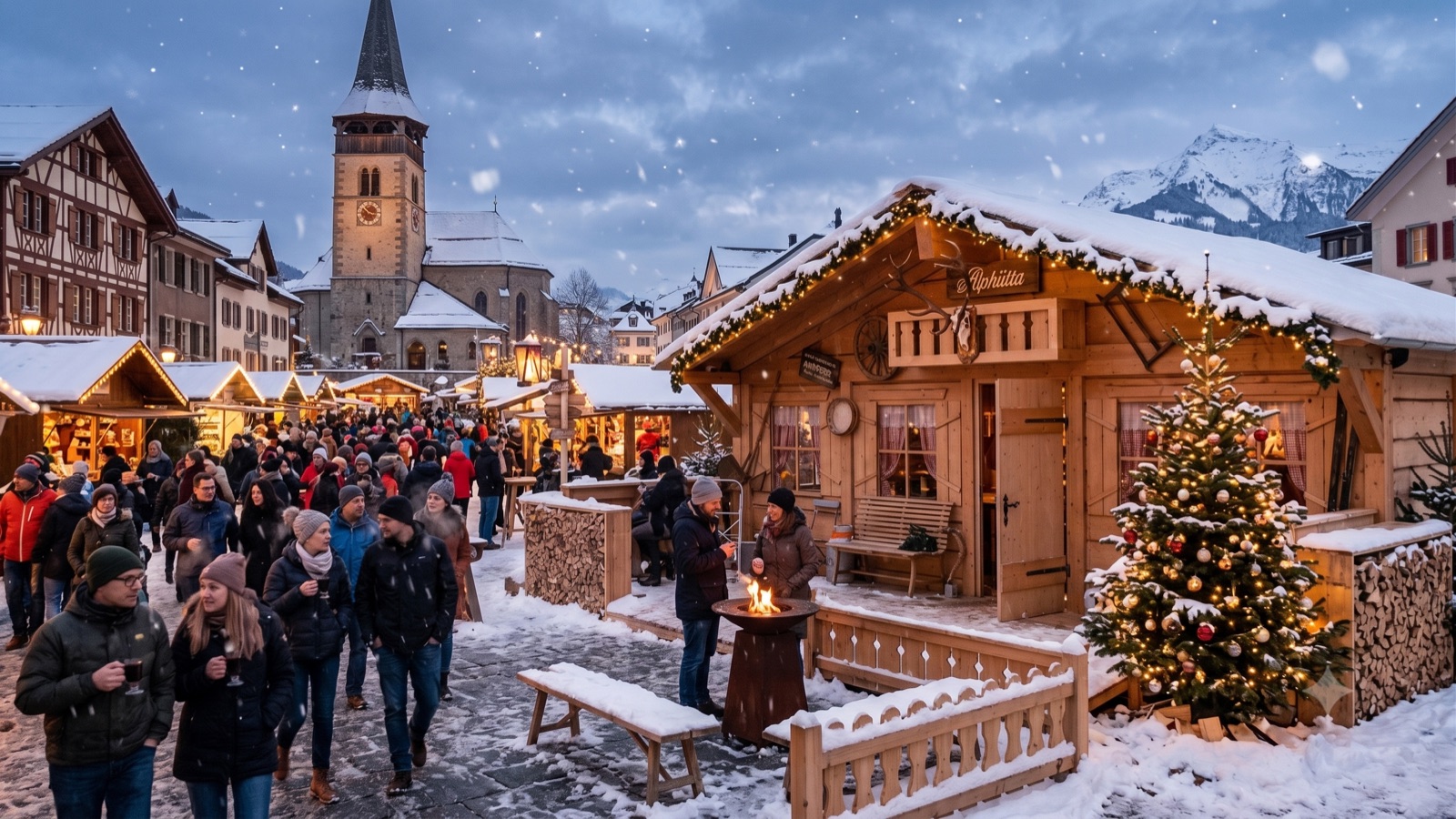 Weihnachtsmarkt-Stimmung